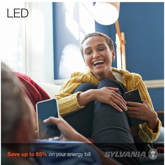 SYLVANIA ECO LED A19 Light Bulb, 60W Equivalent, Pack of 24, Daylight (5000k) - Picture 5 of 7